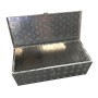 [US Warehouse] Car Flower Texture Aluminum Plate Toolbox with Lock, Size: 74x32.5x22cm